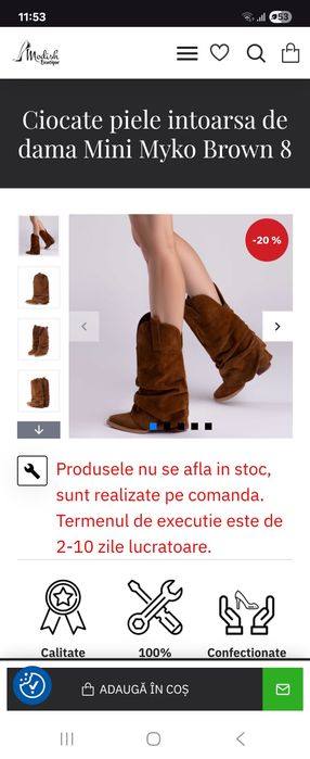 Ciocate piele modish boutique