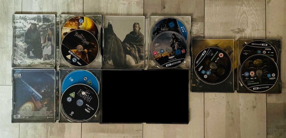 Steelbook 4k ultra Hd blu-ray без бг субтитри