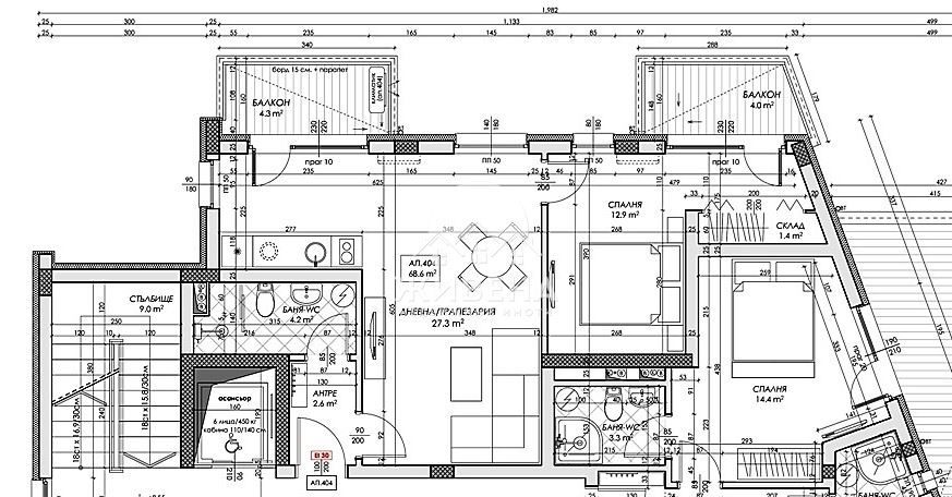 Продава се Двустаен апартамент в Обзор - 80 кв.м за 1332 €/кв.м - Снимка #1