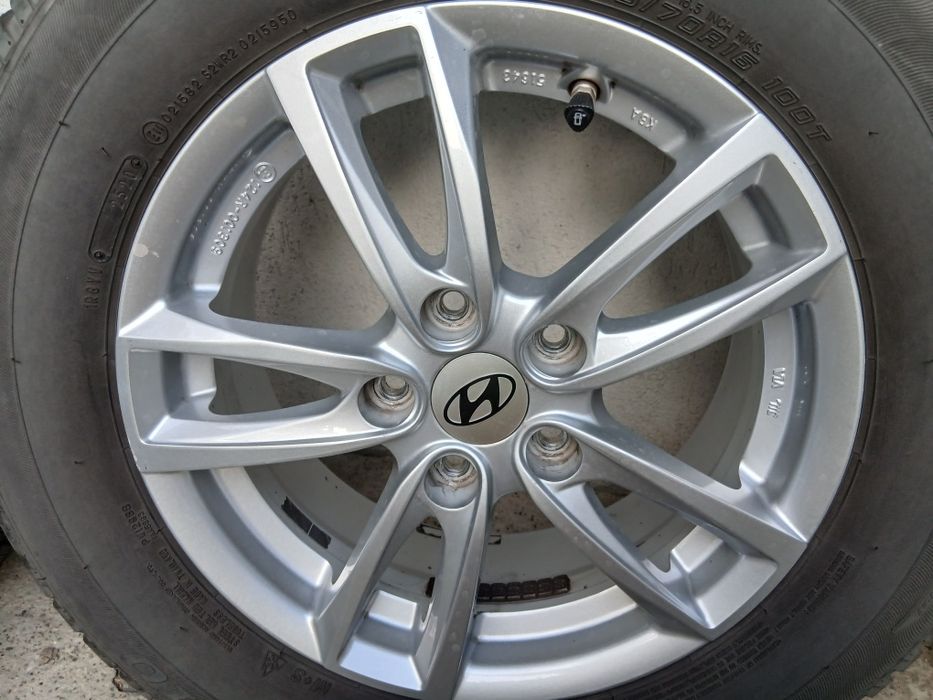 Vând jante aliaj cu cauciucuri de iarna