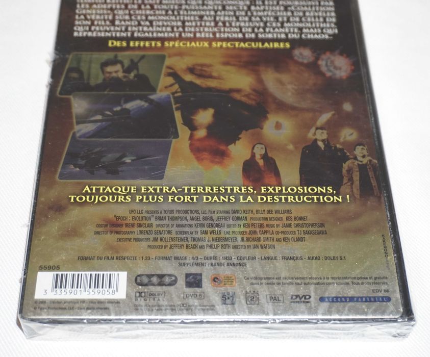 Чисто Нов Филм Alien Evolution 2 Limited Edition DVD PAL French Audio