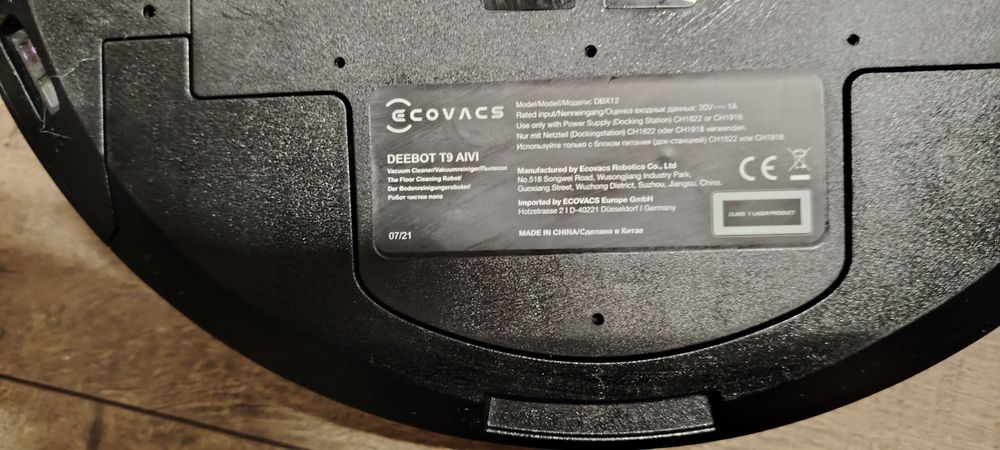 Продавам: ECOVACS DEEBOT T9 AIVI – Робот Прахосмукачка
