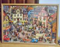 Puzzle 100 piese HEYE: Market Place
