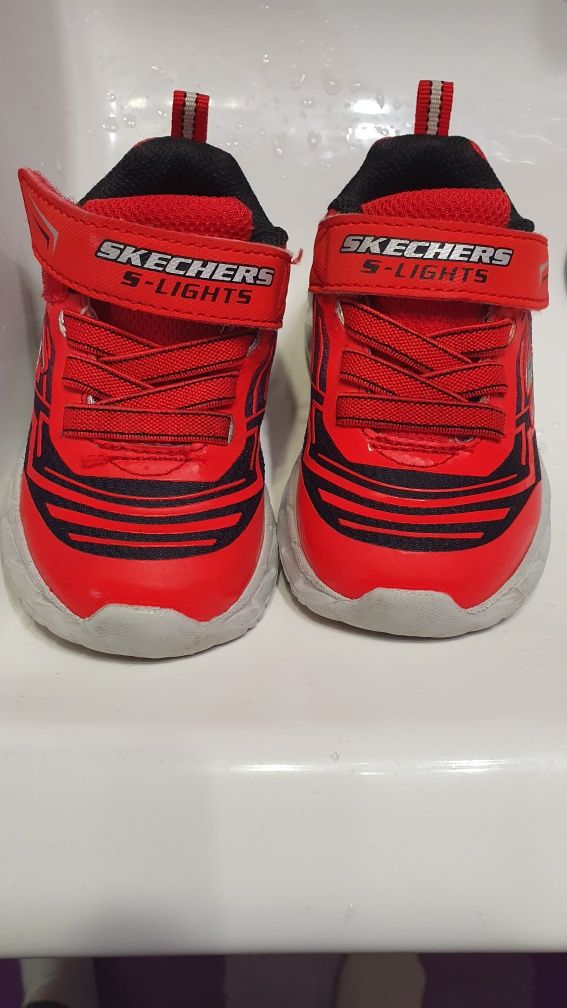 Adidasi copii Skechers lights 22 12 cm