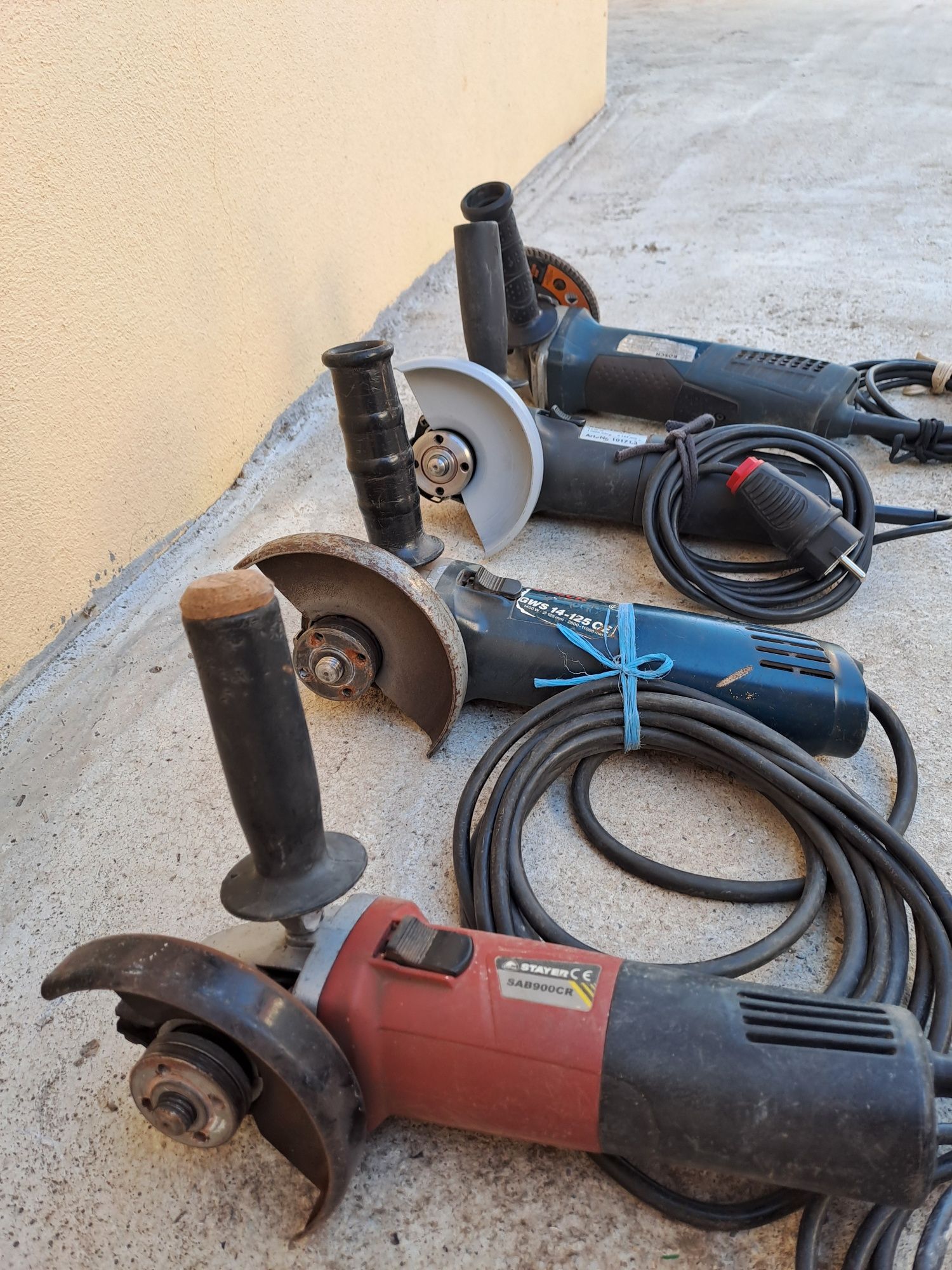 Flex bosch, berner, stayer 125