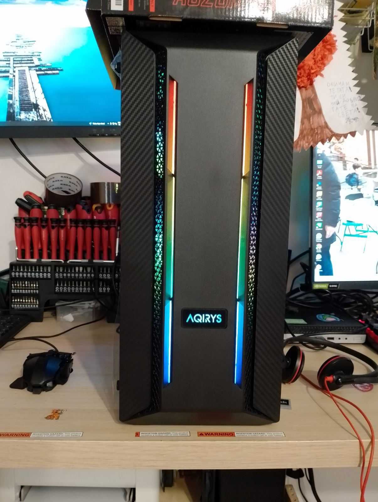 Гейм Комп Ryzen 1600-6/12 GTX1070 - 8GB/16 DDR4/240 SSD/500 HDD