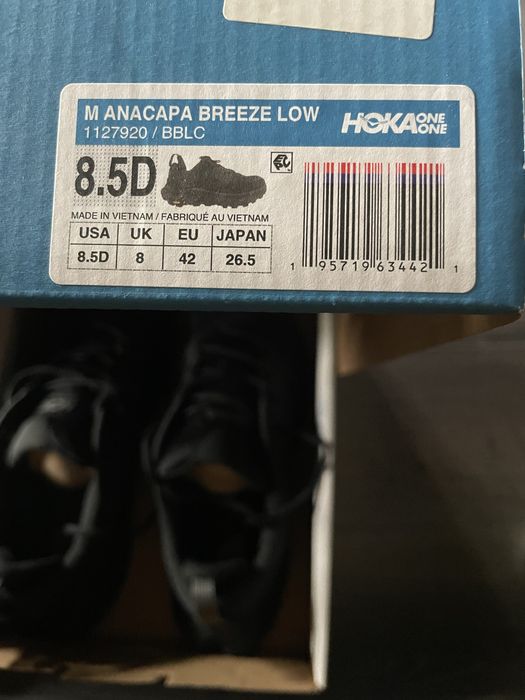 Hoka Anacapa Breeze Low черни