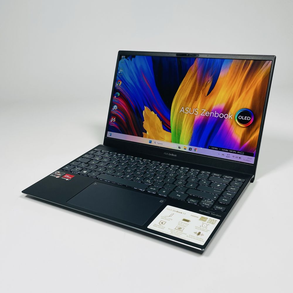 ASUS ZenBook 13 OLED/Ryzen 5 5600U 16MB/512GB NVMe/8GB LPDDR4X