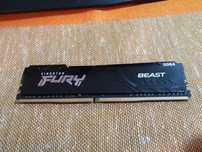 Memorie Kingston FURY Beast, 16GB DDR4, 3200MHz CL16