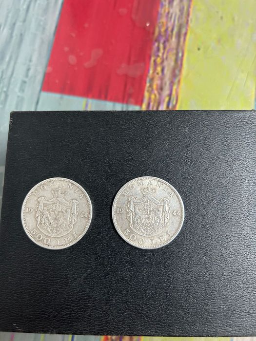 Moneda 500 lei 1944(Argint )