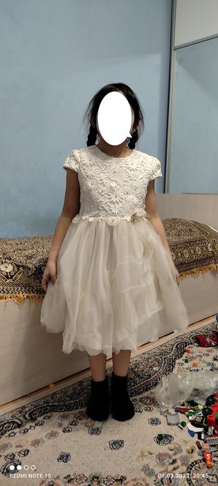 Платье пышное на 6 лет