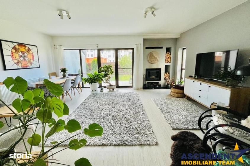 Casa eleganta, dotari apreciabile,  strada asfaltata, toate utilitatil