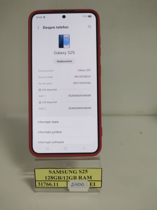 Samsung S25 128Gb(efn)