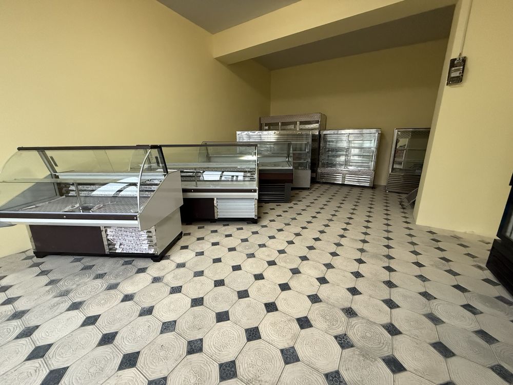 Vetrina xaladelniklar Meva uchun super Marketlar uchun