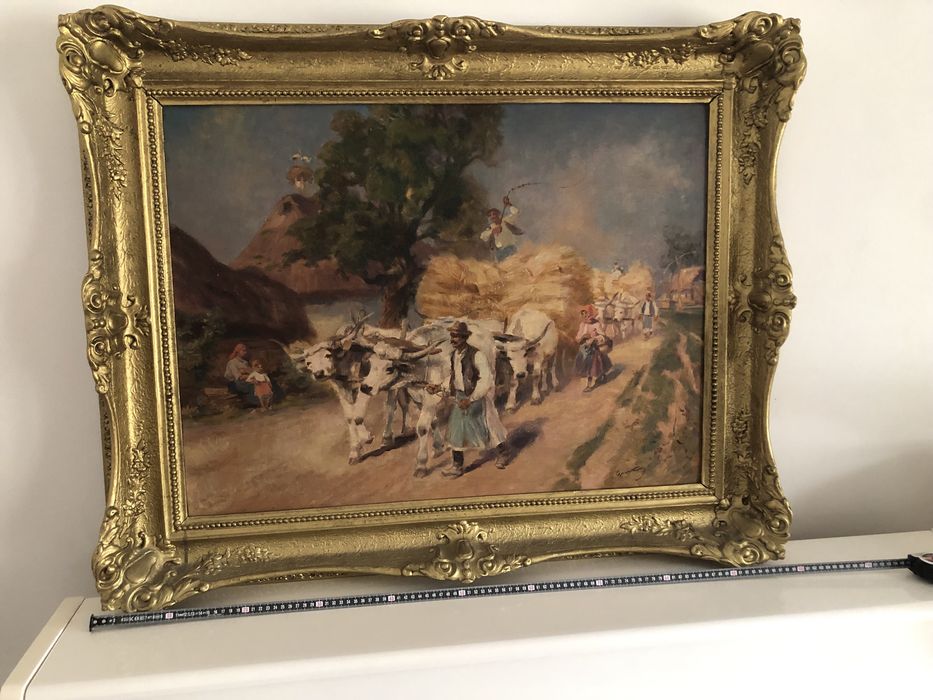 Tablou vechi Cserna Karoly