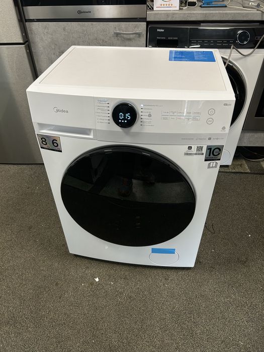 Нова Комбинирана Пералня със Сушилня Midea-Мидеа 8/6 кг 1400 об/мин
