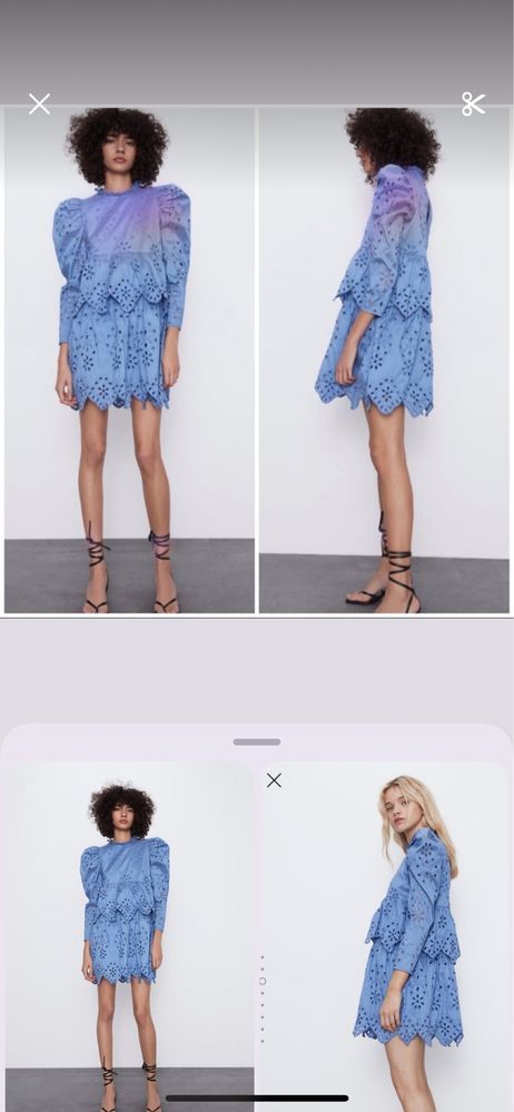 Чисто нова рокля Zara S