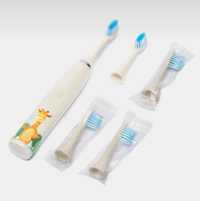 Электрическая детская зубная щётка НОВАЯ.5НАСАДОКв комплекте+батарейка