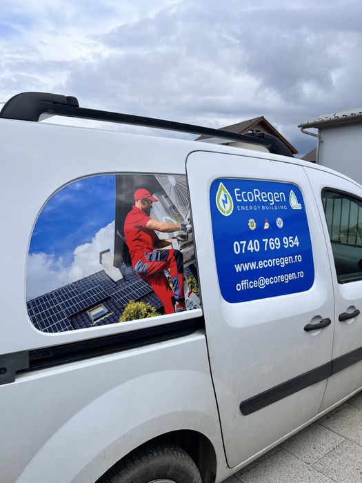 Litere autocolant cutterat / inscriptionari vitrine si auto