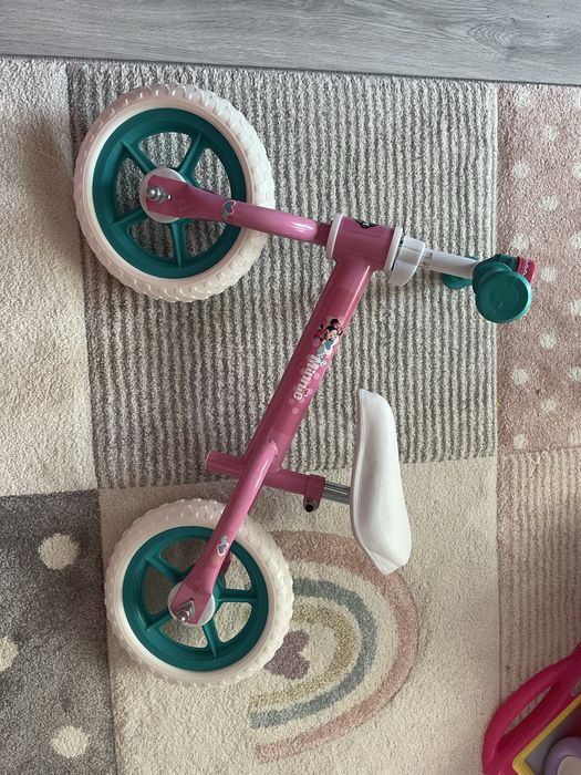Bicicleta fara pedale Minnie Mouse