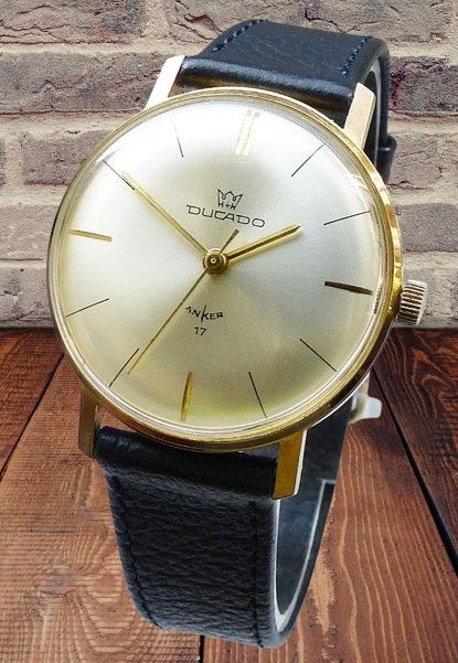 Ceas elvețian Ducado 17 rubine mecanic vintage