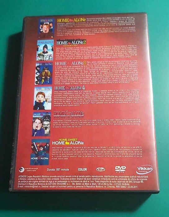 Home Alone - Singur Acasa - Colectia Completa 6 DVD subtitrat romana