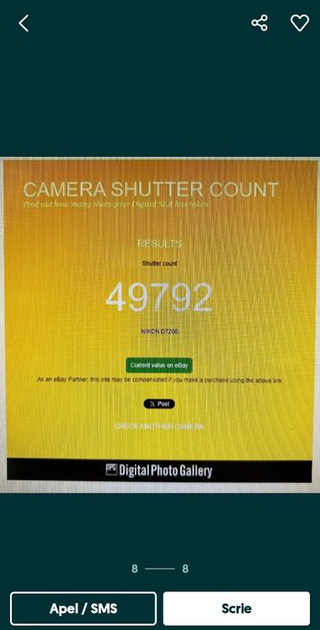 Nikon D7200 cu obiectiv Nikkor