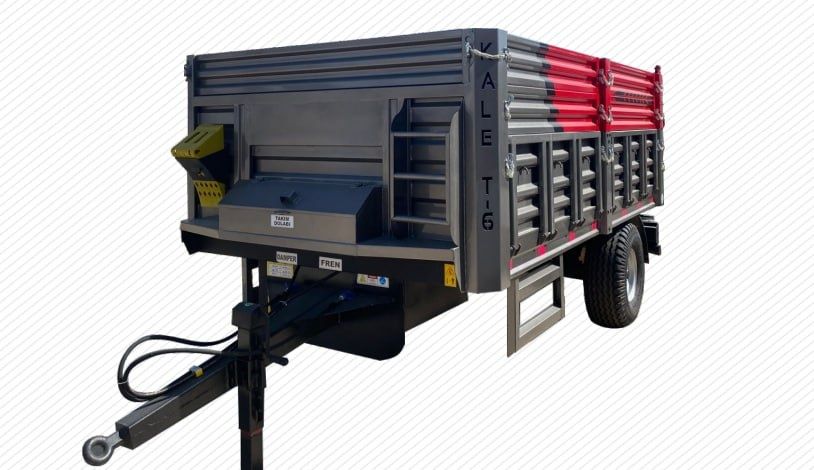 6-Тонный, 1-осный прицеп