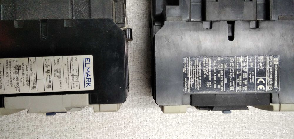 Моторни защити и контактори