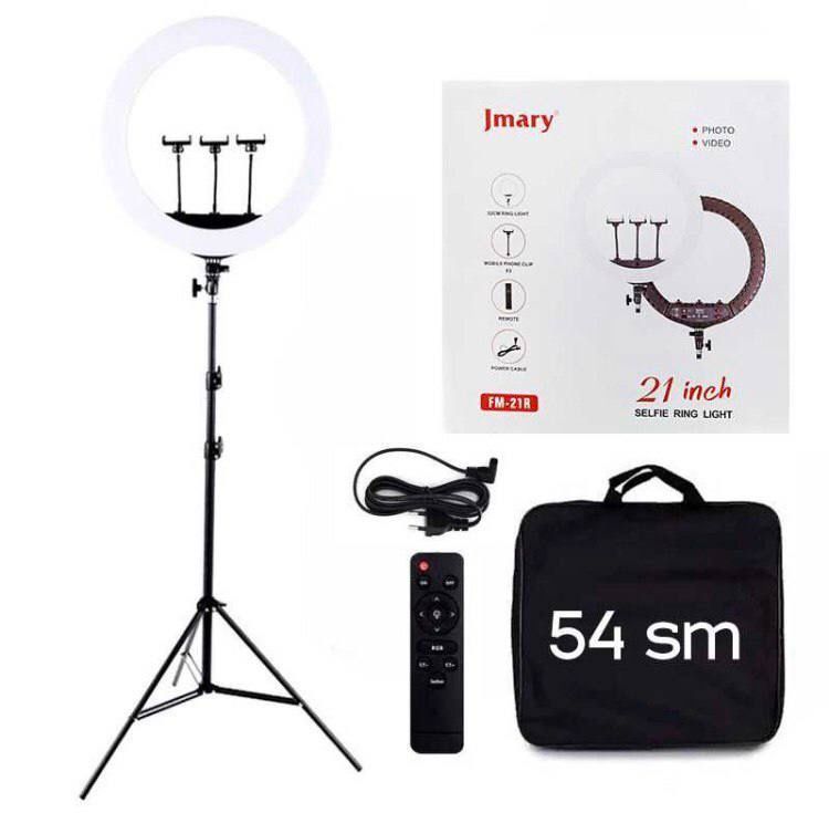Jmary Кольцевая лампа 21R Lampa kalsevoy Jmary 21R shtativ