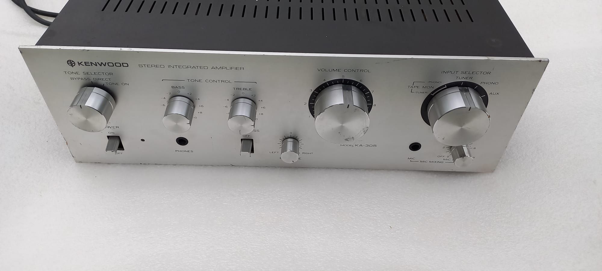 Amplificator statie Kenwood KA-305 stereo integrat tuner