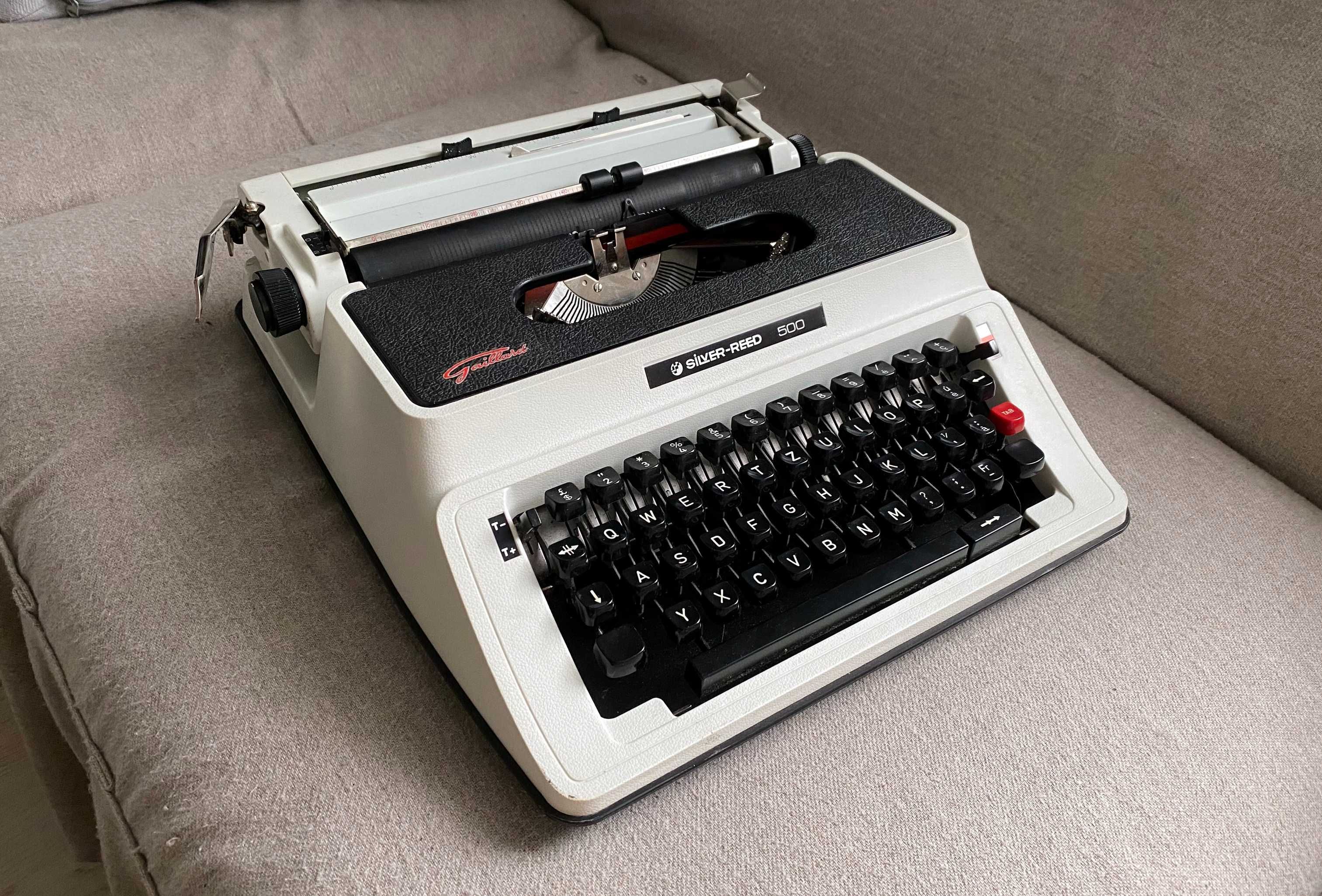Masina de scris mecanica portabila SEIKO Silver Reed 500 - colectie