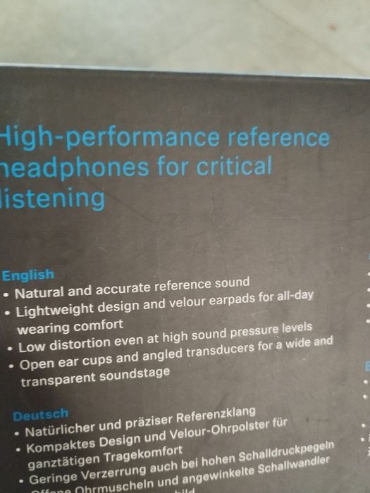 Casti Audio Sigilate, Sennheiser HD 560S Black