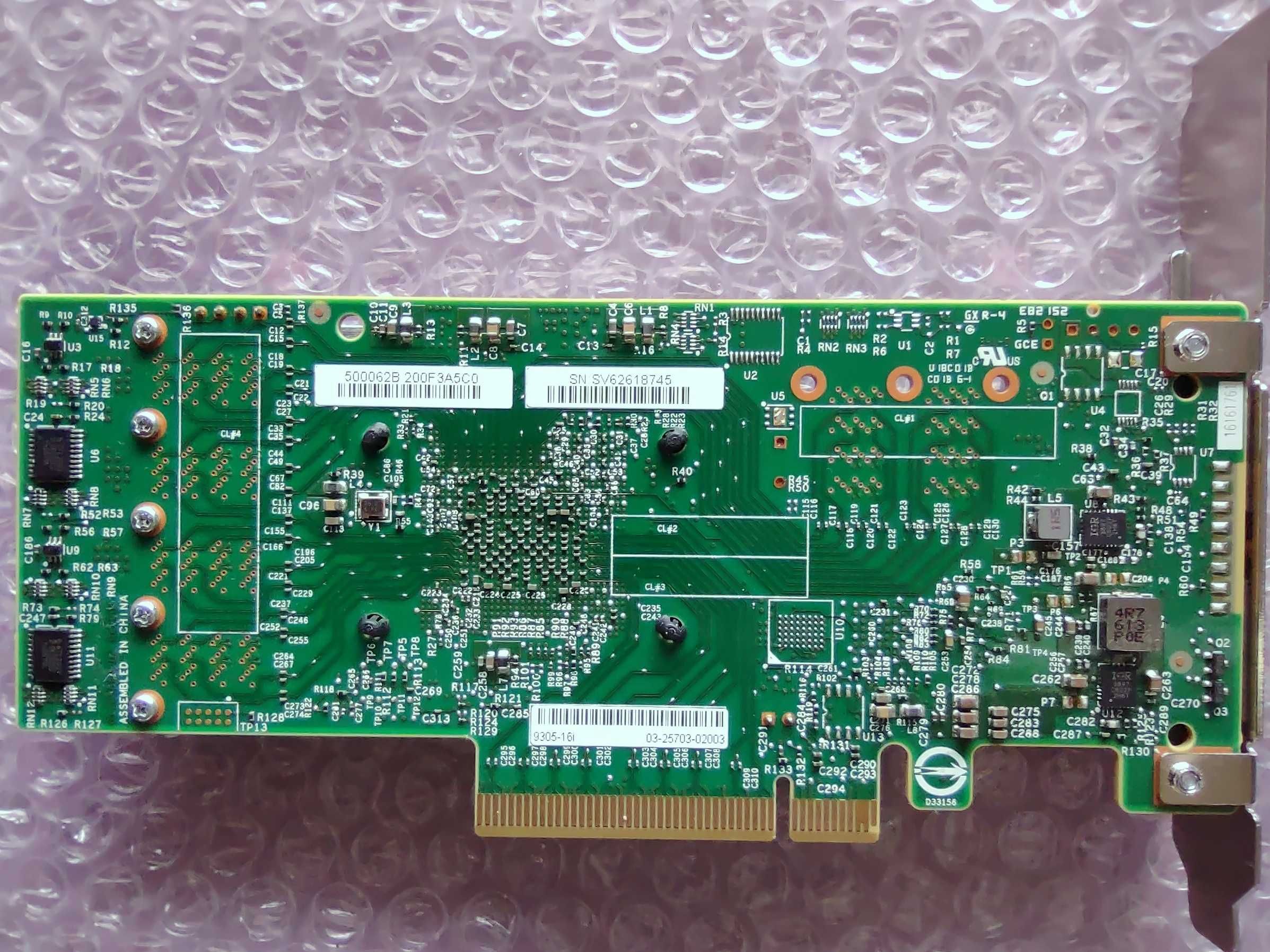 Контролер Broadcom LSI SAS 9305-16i HBA SAS/SATA 16порта JBOD IT-mode