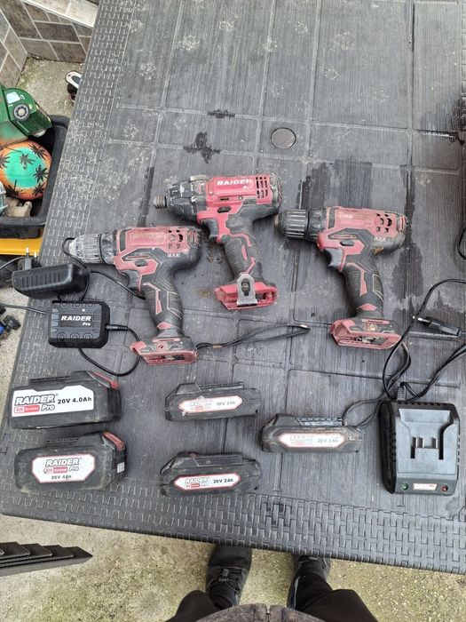 Винтоверт и инпакт Raider pro