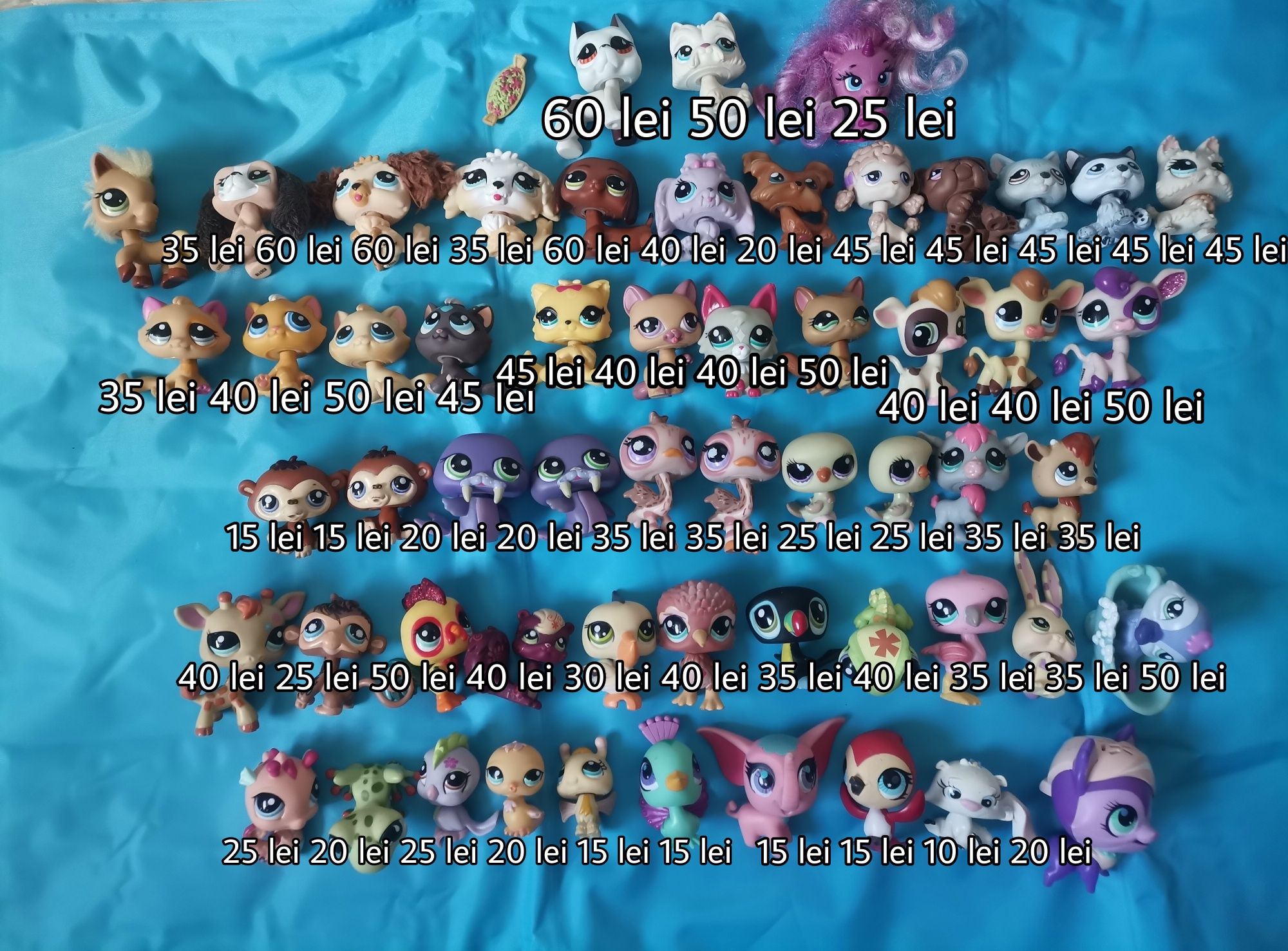 Citiți descrierea de mai jos Figurine Littlest Pet Shop Lps Hasbro