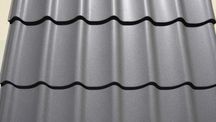 Tabla tip tigla RAL 7016 MAT 0,50 mm