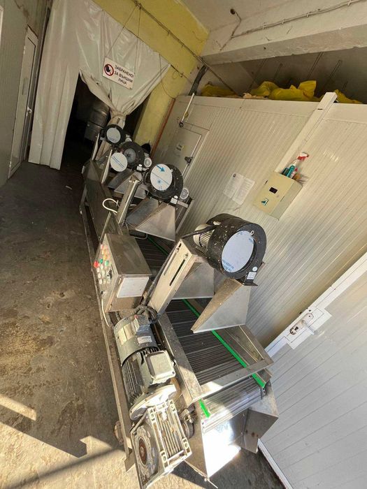 Linie pentru spălarea și uscarea legumelor