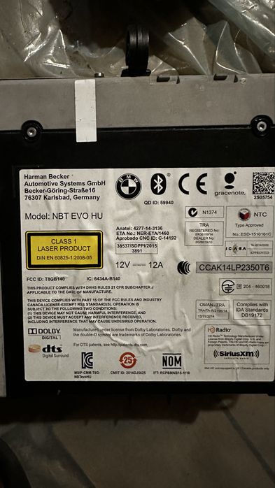 Navigatie bmw f30 f31 nbt evo id5/6