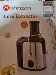 Storcator de legume si fructe Rohnson, Negru/Inox, 120 lei, Nefolosit