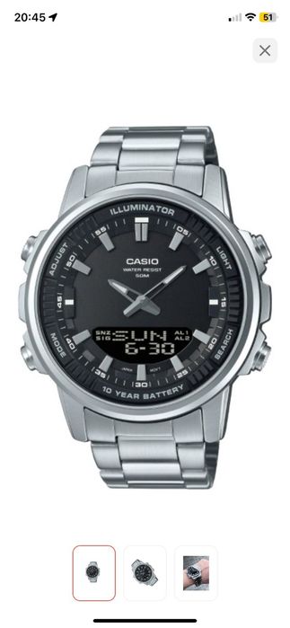 Кварцевые часы Casio