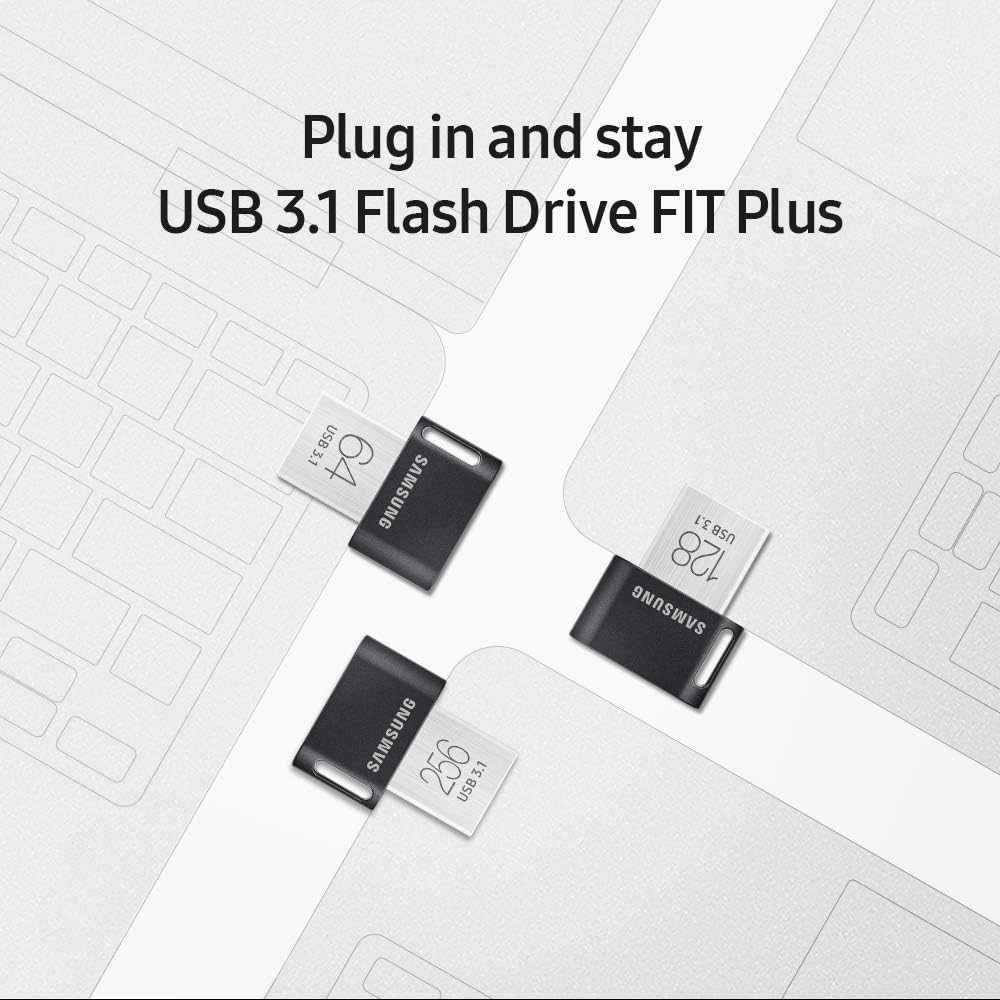 Память USB Flash 256 ГБ Samsung FIT [SAMSUNG MUF-256AB/AM]