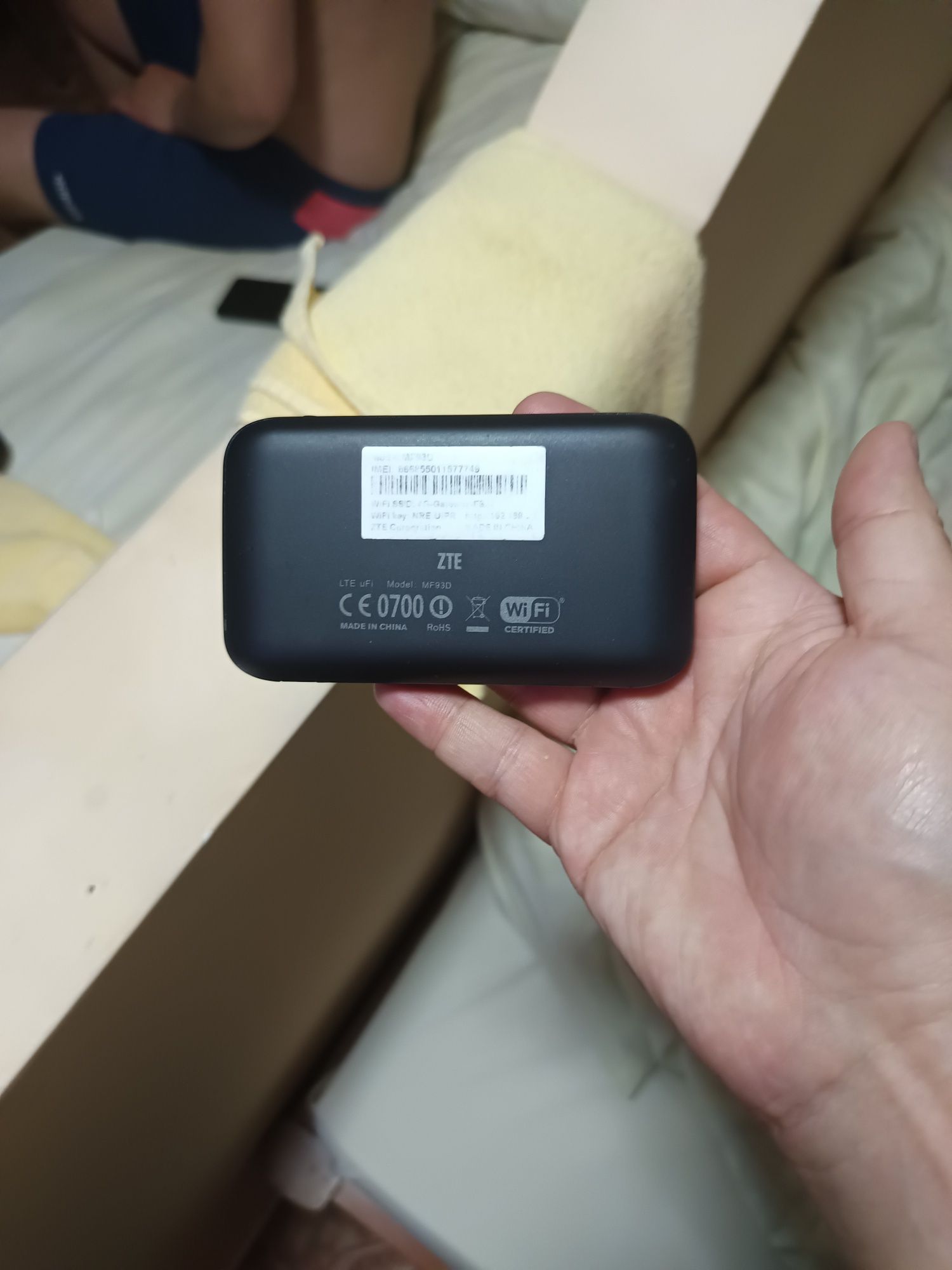 Vând Modem 4G ZTE MF93D – Rapid și Fiabil!