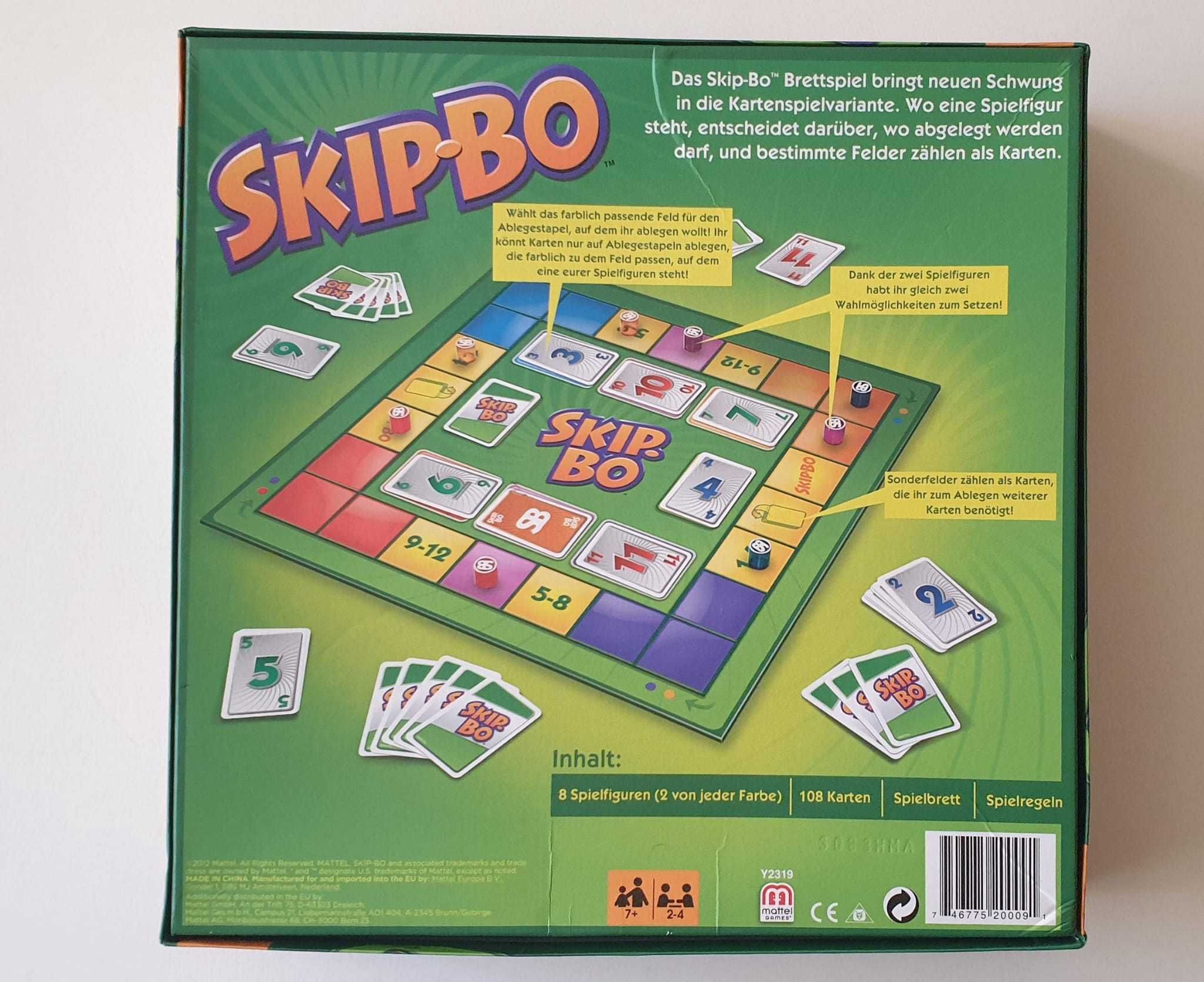 Skip-Bo jocul de masa