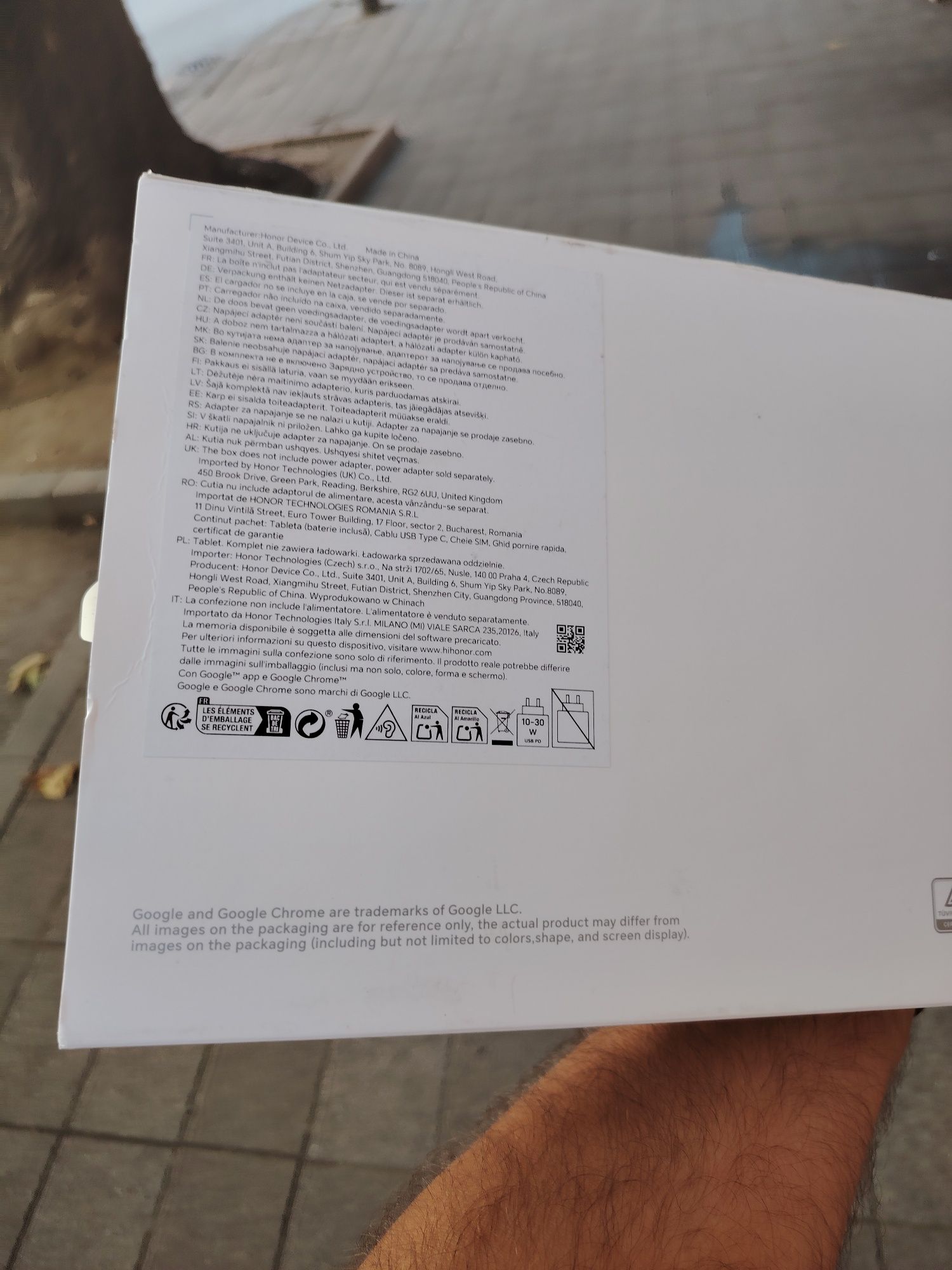 Honor Pad 9 с клавиатура