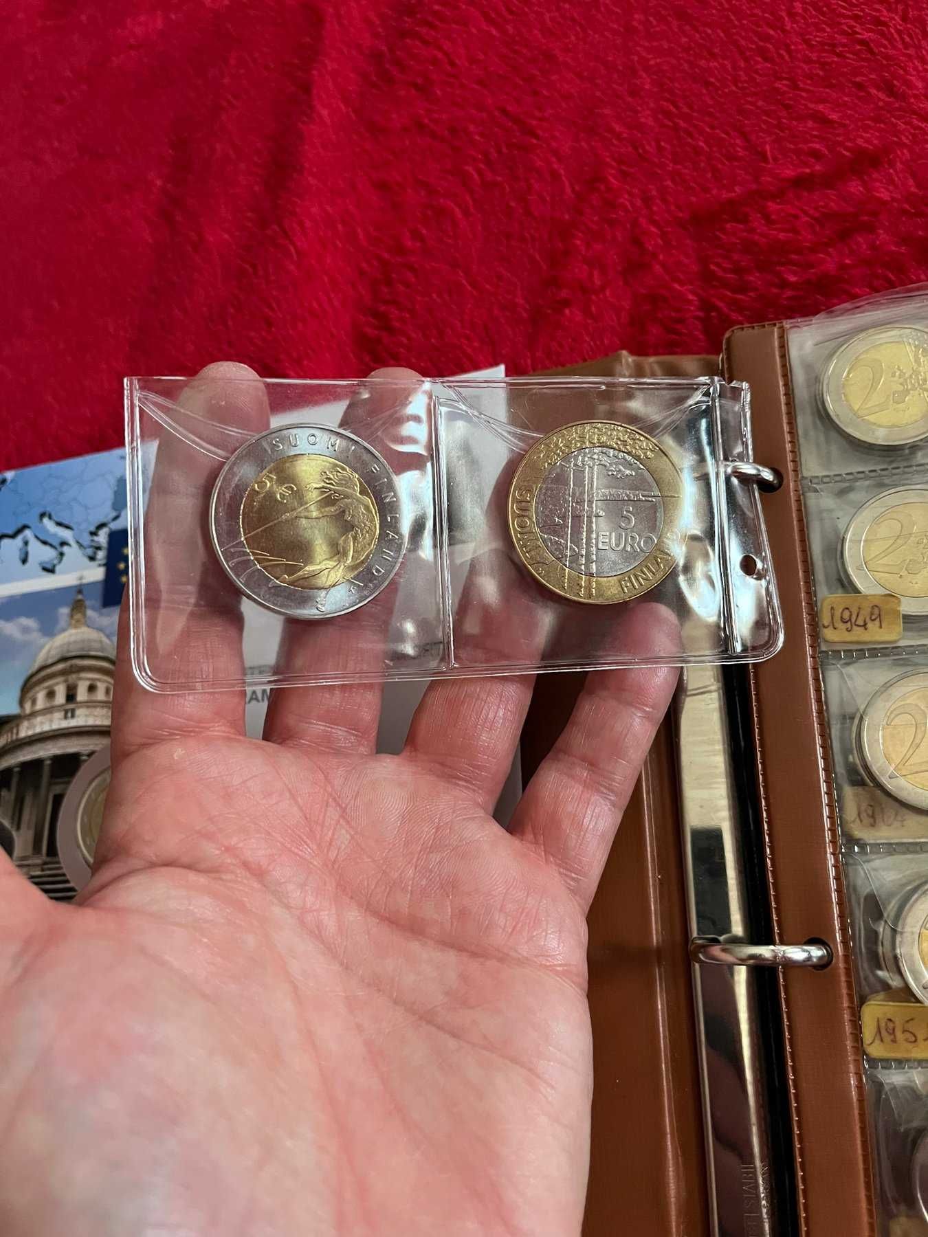 Страхотна Колекция от 450 Евро монети/UNC/ 2 Евро/ Euro coins