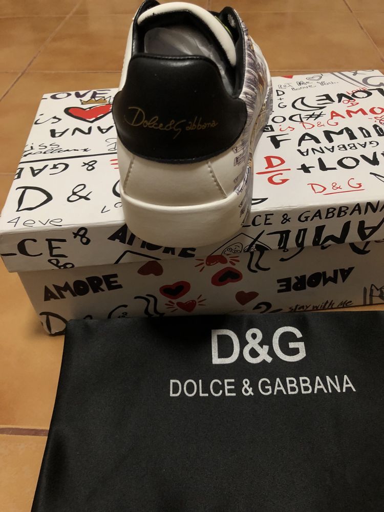 Adidasi Dolce&Gabbana portofino premium