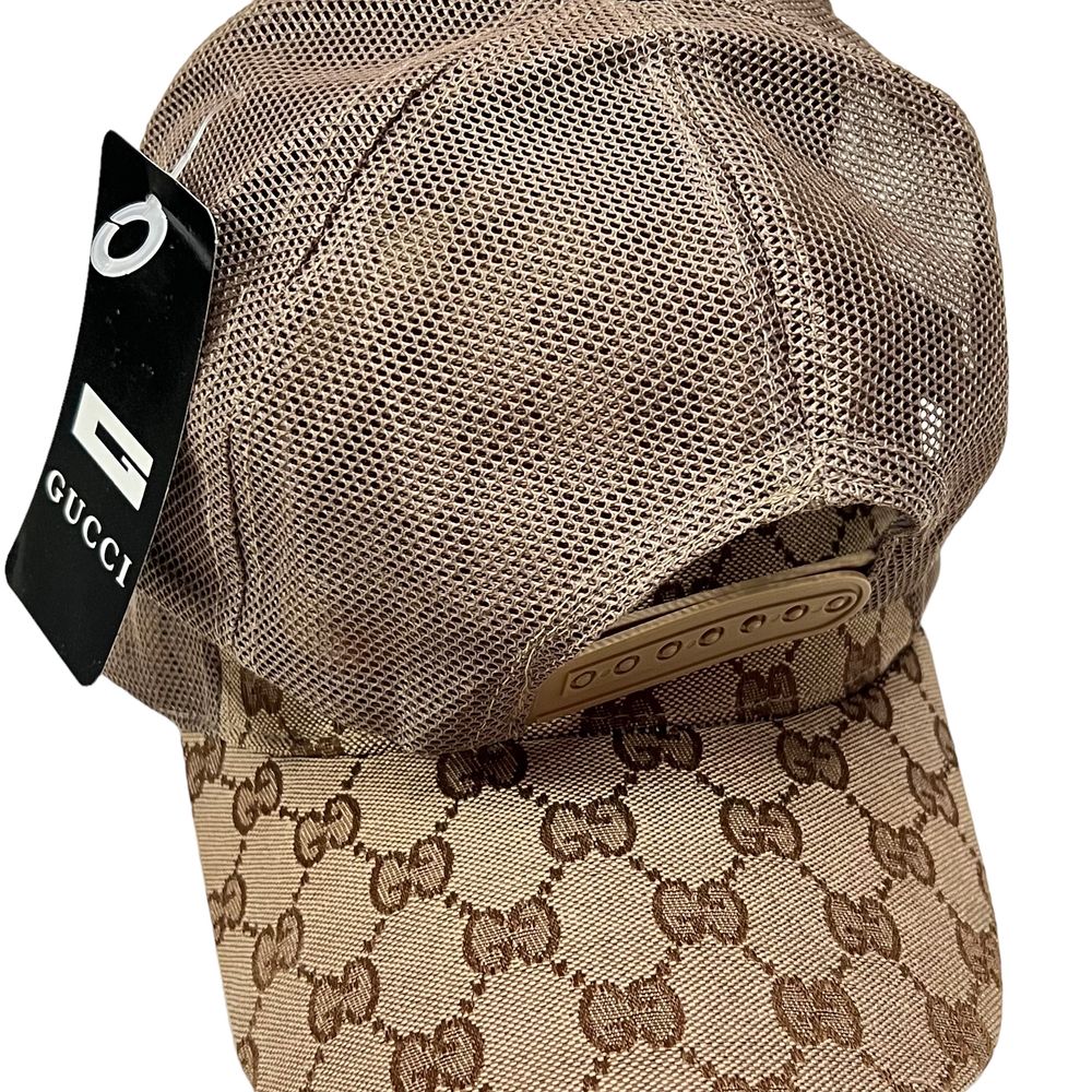 дамска шапка с твърда козирка прохладна мрежа регулируем размер Guccii