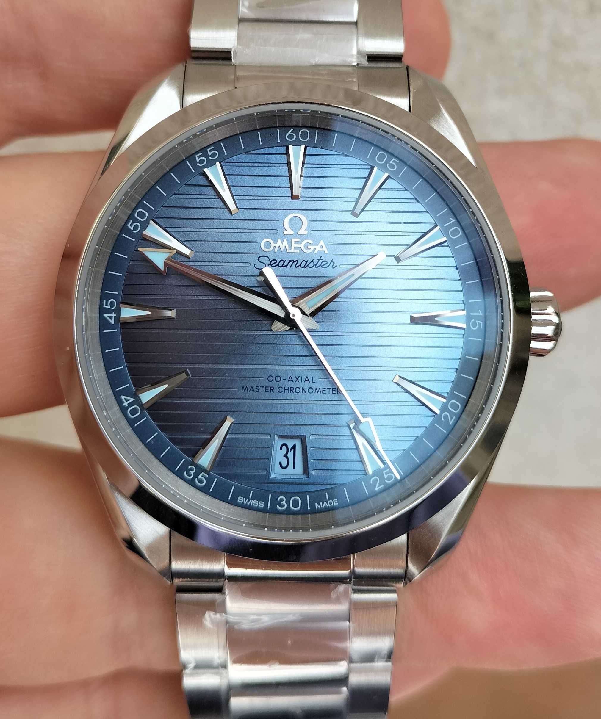 Omega Aqua Terra 150m Blue 41mm VSF 8900