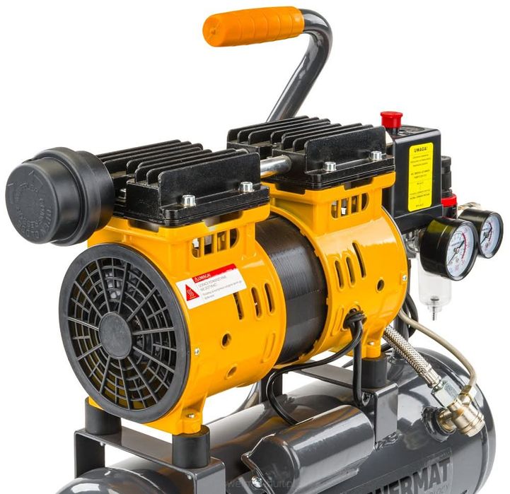 Compresor fara ulei silentios , 6L / 750W X 1 , 150l/m PM1282
